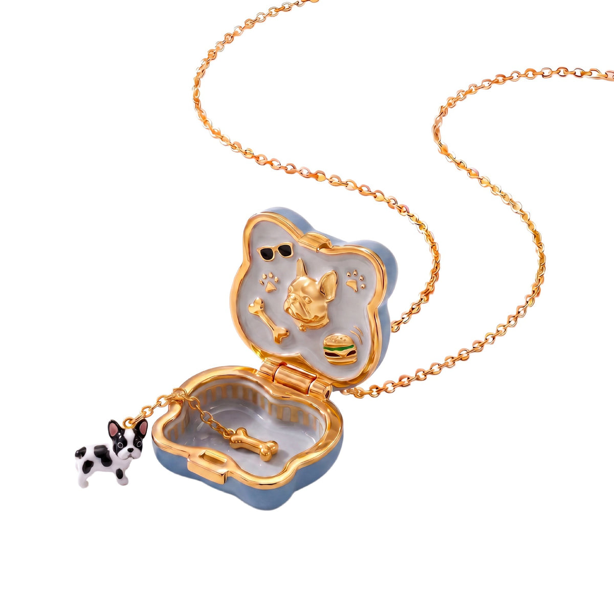 Tiny Pet Shop Star Locket Necklace