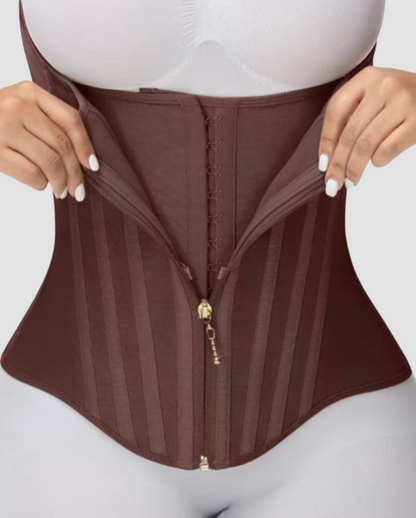 High Compression Curved Boned Waist Trainer