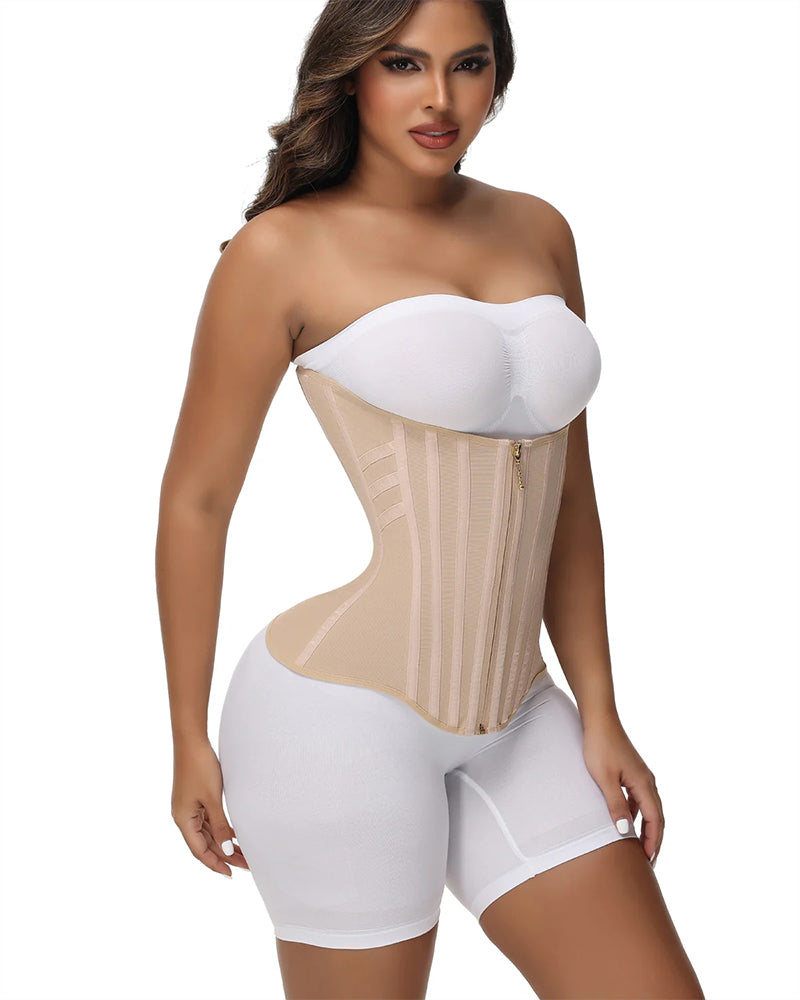 High Compression Curved Boned Waist Trainer