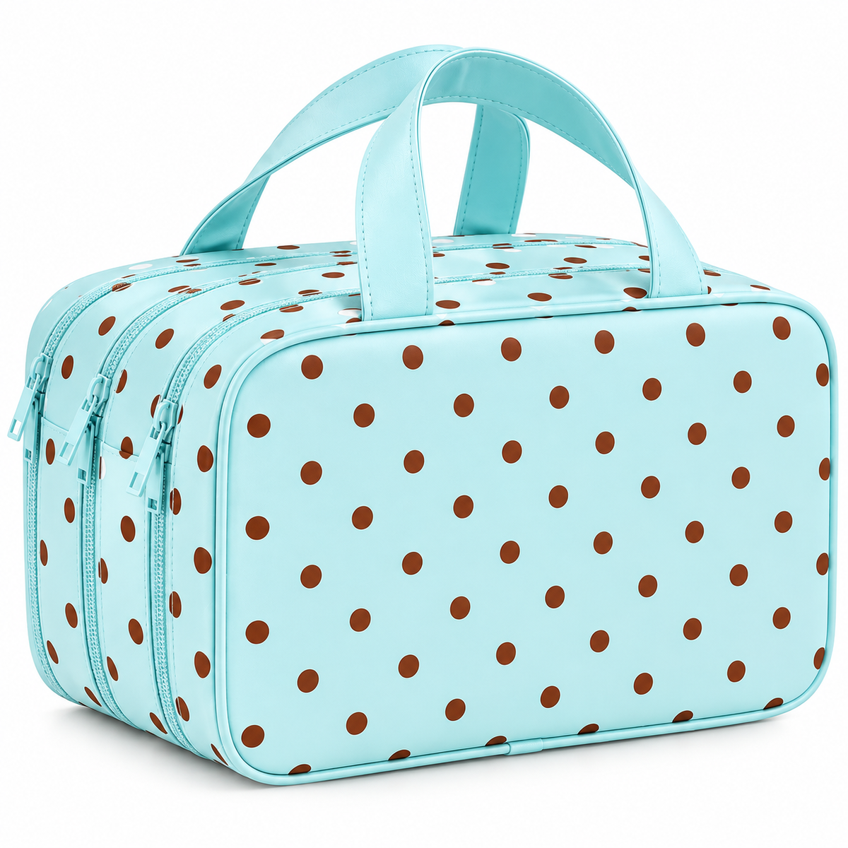Polka Dot Makeup Organizer Bag
