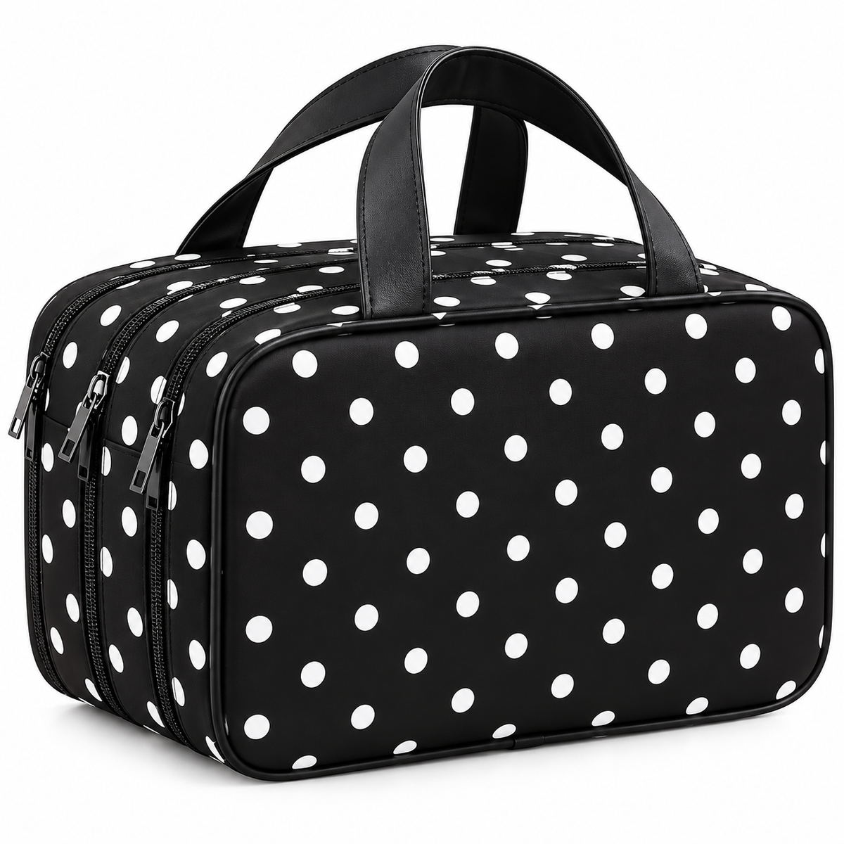 Polka Dot Makeup Organizer Bag