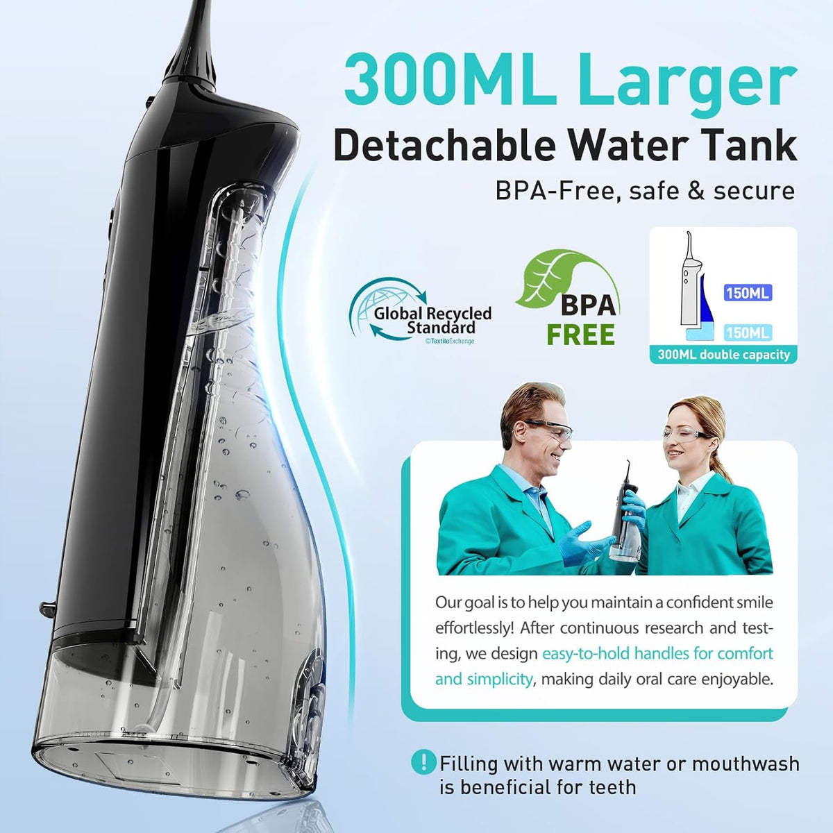 Cordless Water Flosser Set