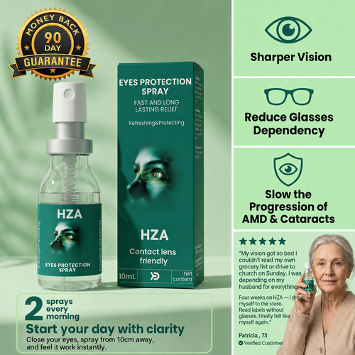 👁️ HZA™ Lutein Eye Spray | Refresh Tired, Screen-Stressed Eyes