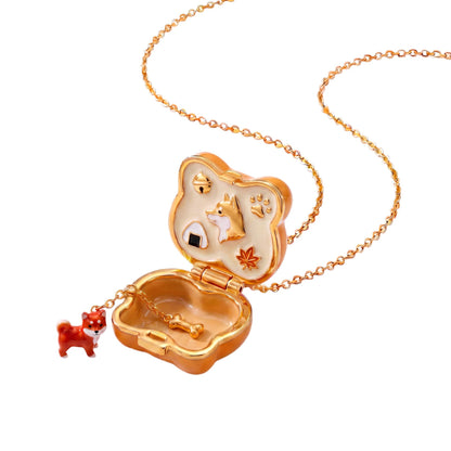 Tiny Pet Shop Star Locket Necklace