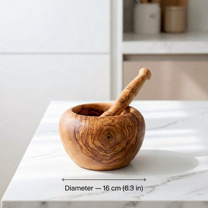 Mortar & Pestle (Rounded design)