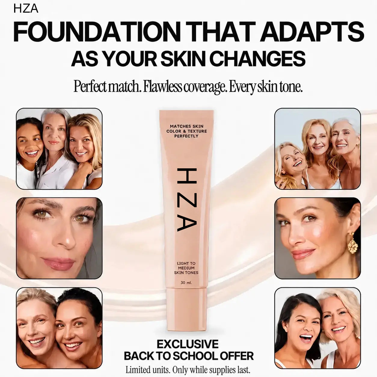 HZA - Color Changing Foundation