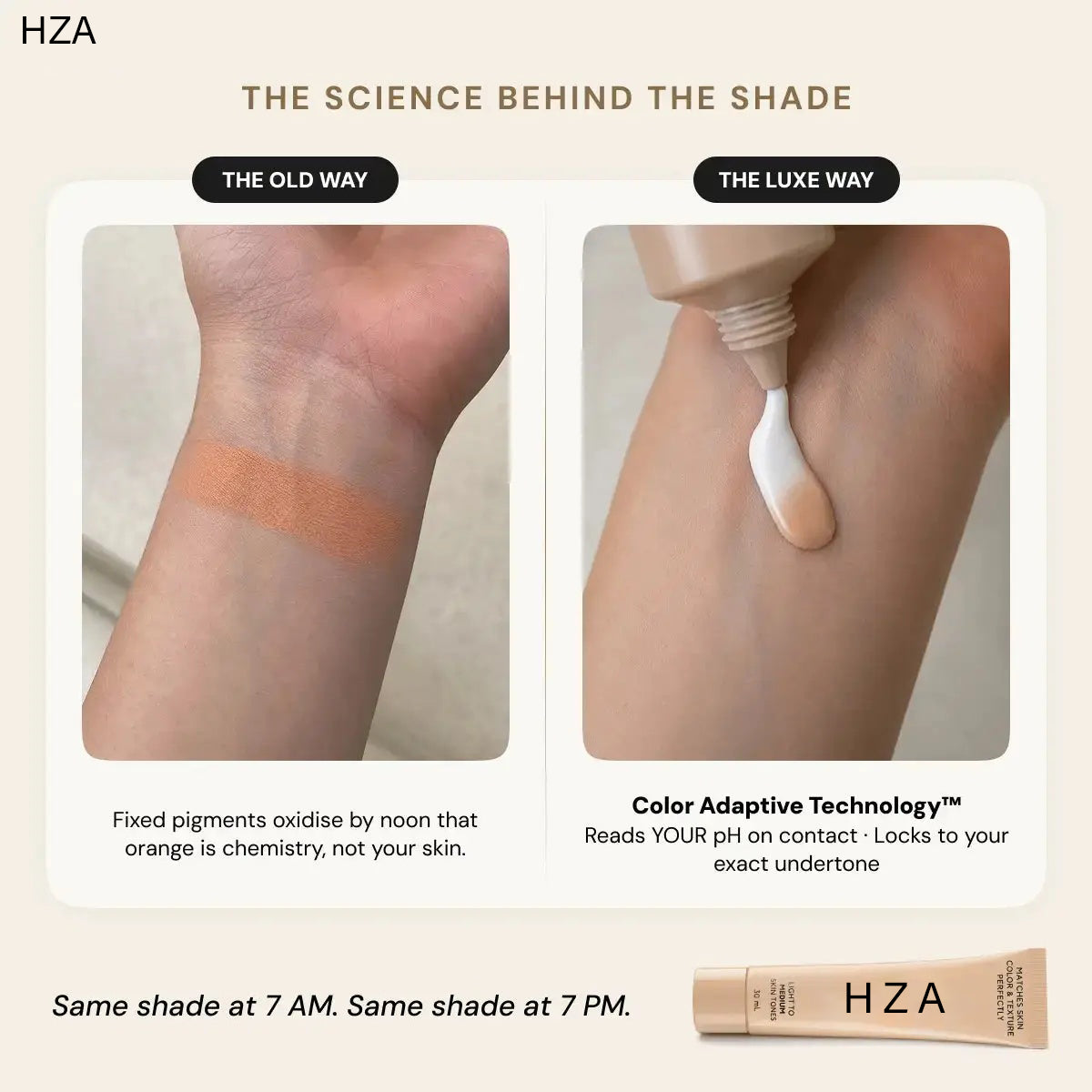 HZA - Color Changing Foundation