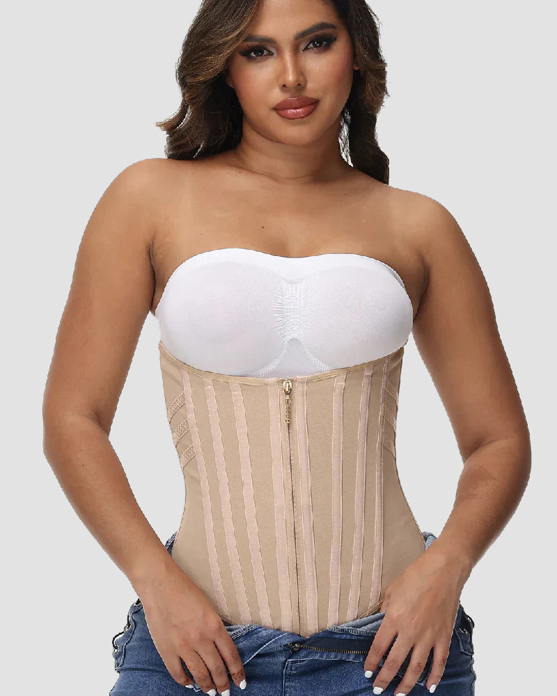 High Compression Curved Boned Waist Trainer