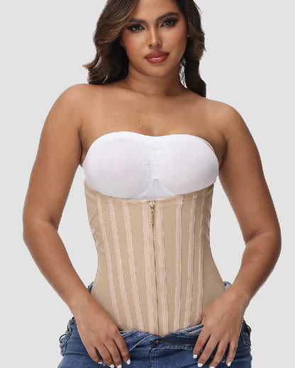 High Compression Curved Boned Waist Trainer