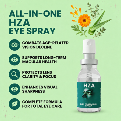 👁️ HZA™ Lutein Eye Spray | Refresh Tired, Screen-Stressed Eyes