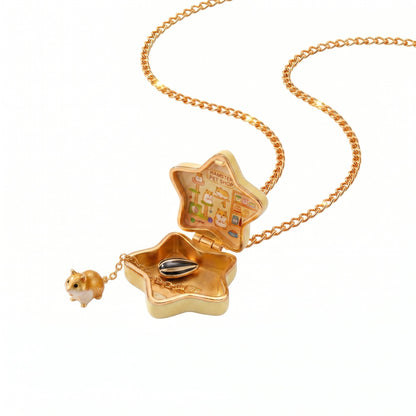 Tiny Pet Shop Star Locket Necklace