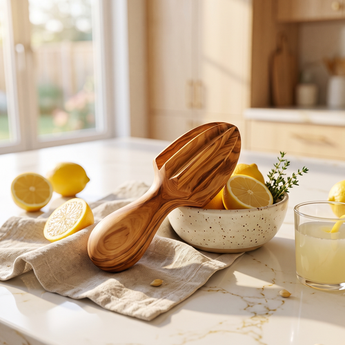 Lemon Juicer (Olive wood)