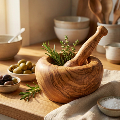 Mortar & Pestle (Rounded design)