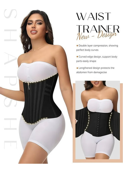 High Compression Curved Boned Waist Trainer