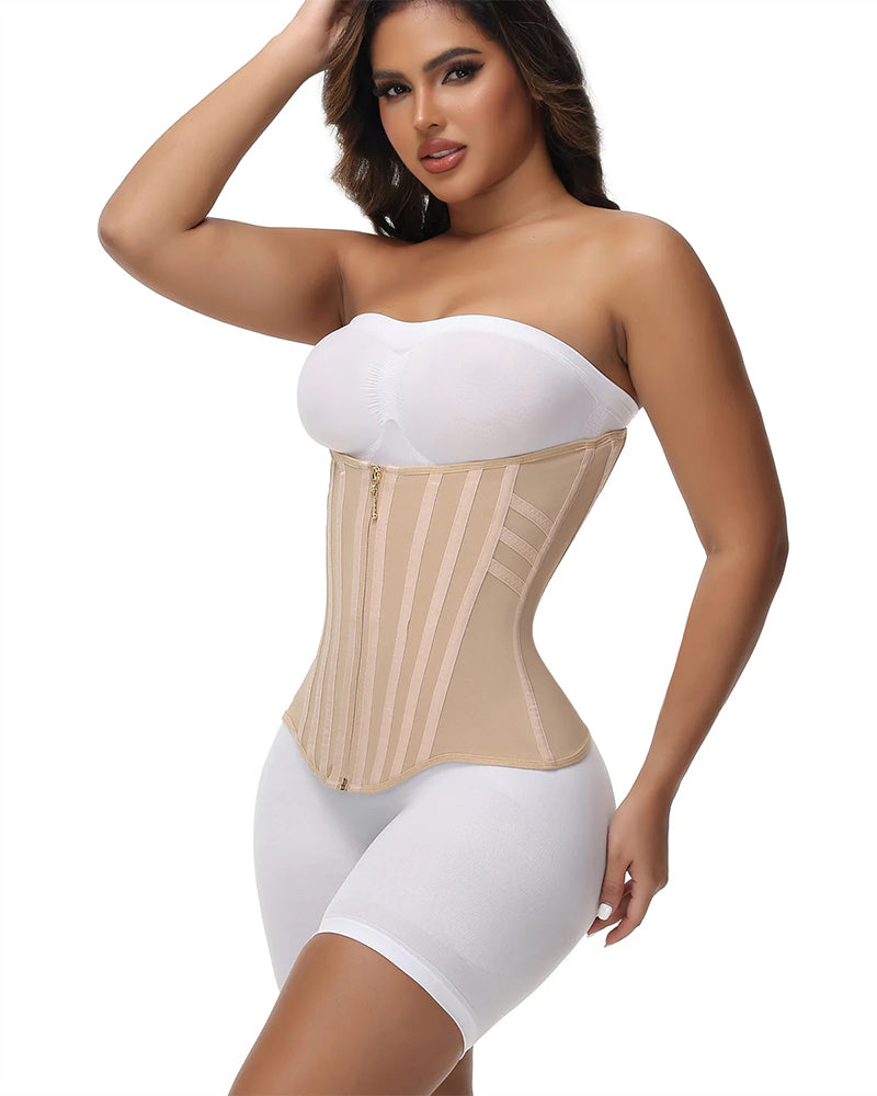 High Compression Curved Boned Waist Trainer